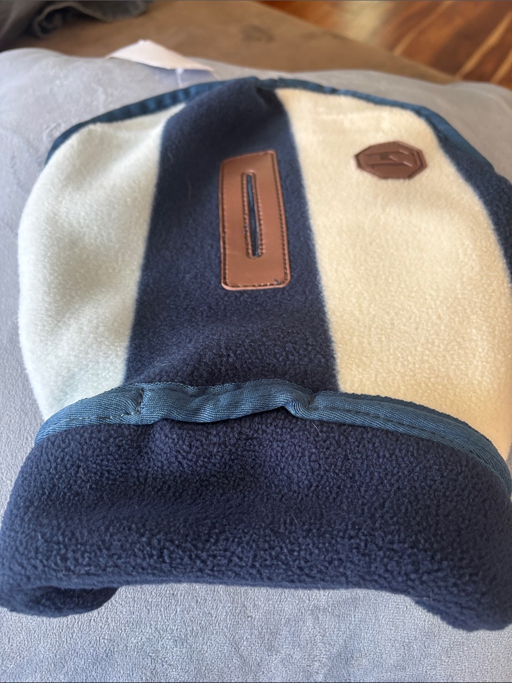 Pet navy fleece jacket with tags size XXS